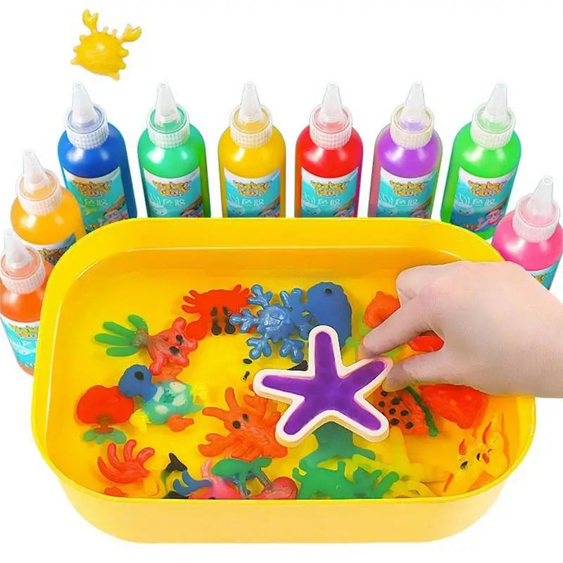 AquaMagic Magic Jelly – Craft Kit for Fun and Educational Marine Creatures for Kids