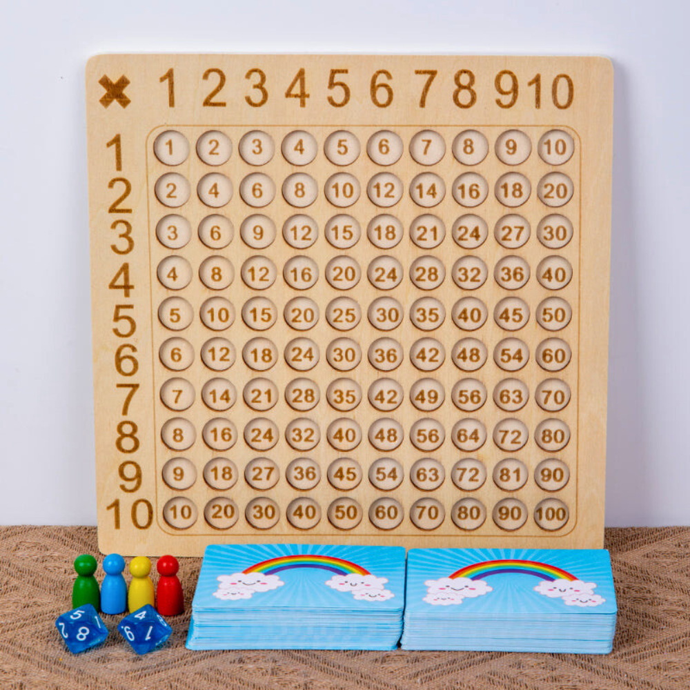 Wooden Educational Math Board