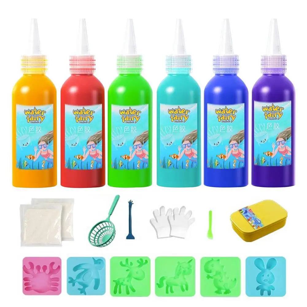 AquaMagic Magic Jelly – Craft Kit for Fun and Educational Marine Creatures for Kids