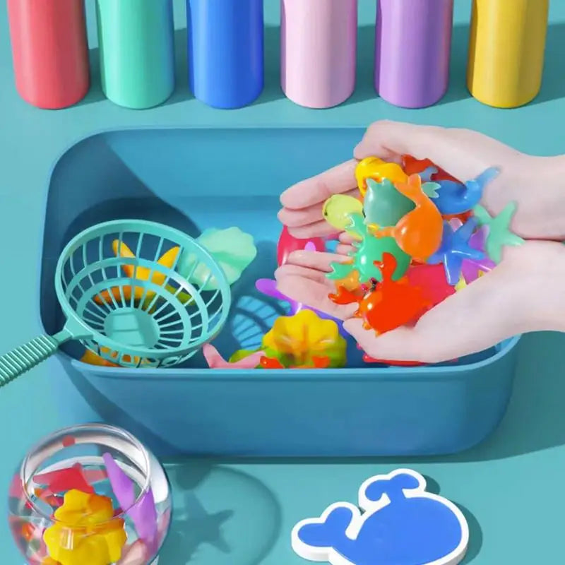 AquaMagic Magic Jelly – Craft Kit for Fun and Educational Marine Creatures for Kids